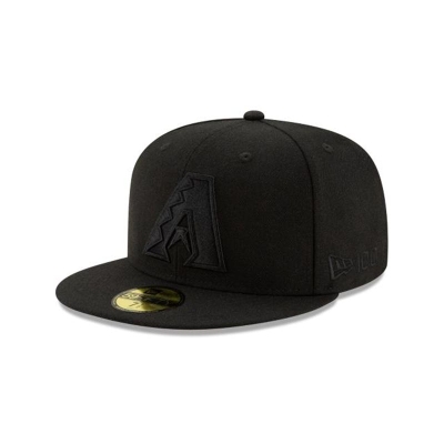 Arizona Diamondbacks Gorra | New Era MLB Wool 59fifty Fitted Cap Mexico - Negros
